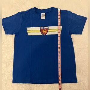 Youth Medium Blue Sri Lanka Tee Shirt